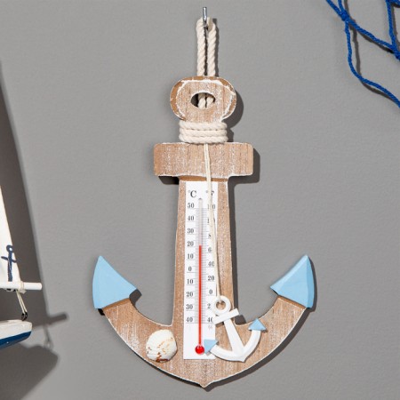 Interior souvenir "anchor" with a thermometer 23*16cm