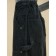 Pants for girls, height 104 cm, dark gray color