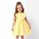 Baby dress with wings KAFTAN, size 32 (110-116 cm), yellow color