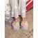 Women's slippers, size 41, blue color
