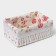 Set of storage baskets, manual weaving, 3 pcs: from 19 × 13 × 8 cm to 26 × 20 × 11 cm, white color