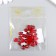 Decor for creativity Plastic "ladybugs" set of 25 pcs 1.1x0.7x0.4 cm