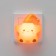Night Star "Asterisk in the cap" 1W LED orange 6.5x8x8.5cm