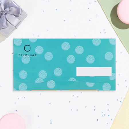 Money envelope "On Birthday!" Mouse Cat, 17 x 9 cm-2