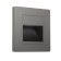 Built-in lamp for stairs, 1.5 watts, 60 lm, 3000k, IP20, 220V, T-white. Light, silver.