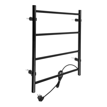 Electric towel Zein PE-03, Electra, 500x600 mm, 4 crossbars, black-2