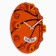 Children's wall clock "Basketball", discrete move, D-30 cm