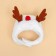 New Year. Animal cap "horns", size S (ohm 15 cm, length 15 cm)