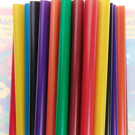 Colored paper A4, 16 sheets, 8 colors "Underwater World", coated, on the bracket-8