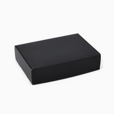 Gift folding box, packaging, “black”, 21 x 15 x 5 cm
