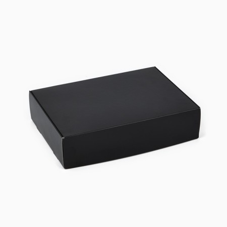 Gift folding box, packaging, “black”, 21 x 15 x 5 cm