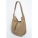 Sobo bag female, natural suede, ludor beige, 37x11x28 cm