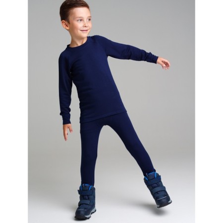 Thermal complex for a boy: trousers, sweatshirt, height 116 cm