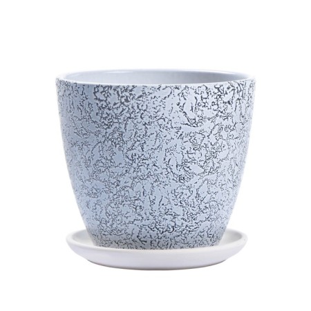 Flower pot "Magenta" gray, 2.3 liters-2