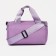 Sports bag with lightning, external pocket, lilac color