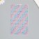 Sticker Plastic Ryza "Strips gradient" MIX 24.6x10 cm