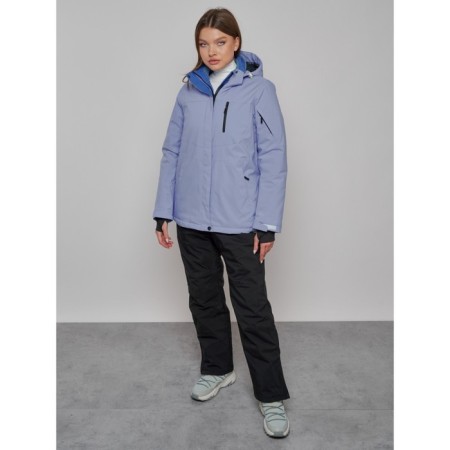 Ski suit, size 48, purple color-19