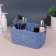 Organizer for storage "Wave", with handles, 1 section, 19.5 × 12.5 × 9.2 cm, color mix
