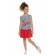 Dress for girls, height 86 cm, blue color