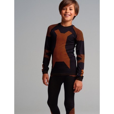 Thermal complex for a boy: trousers, sweatshirt, height 128-134 cm-2