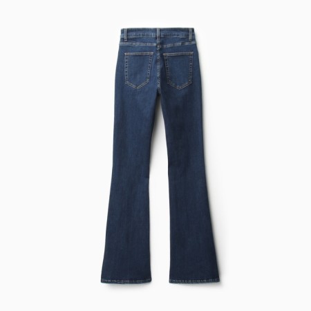 Women's jeans with Minaku arrow, dark blue color, size 42-12