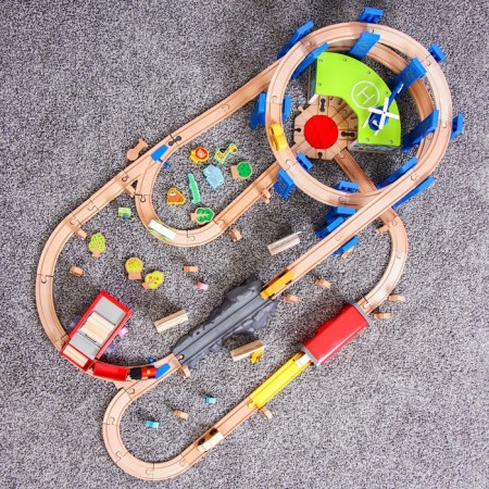 Railway, 98 parts, 120 × 70 cm-1