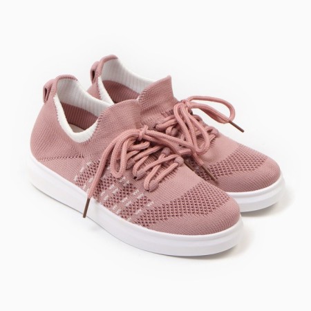 Sneakers children's, dusty pink color, print, p. 36