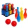 Bowling "Strayk", 6 kegley, 2 balls