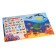 Mickening rug with non -slip coating "Sea World" 29.7x21 cm