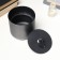 Secret safe, flower pot, black