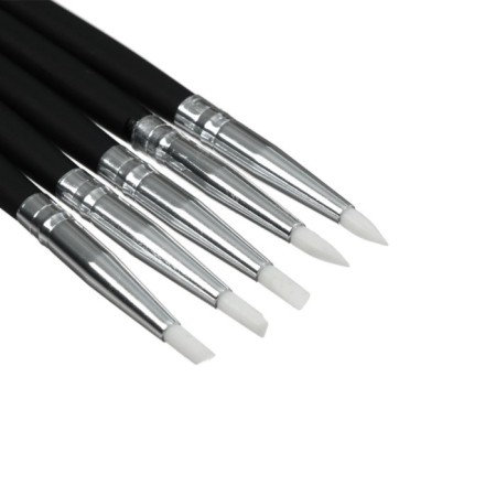 Set of brushes latex 5 pieces, small-3