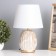 Table lamp "Valeria" 1x40W E14 brown 20x20x31cm
