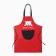 Apron Children's Ethel Bear 44*60cm, col. red, 100% p/e