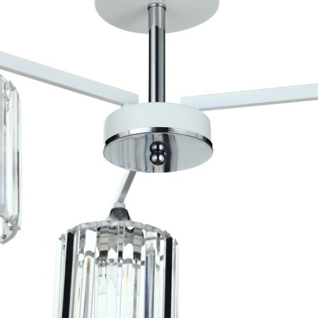 Svetogor chandelier 6681 3he27 white/chrome-4
