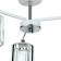 Svetogor chandelier 6681 3he27 white/chrome