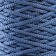 Knitting cord 100% polyester 3mm 100m/200 ± 20g (18-jeans)