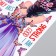 Sticker Plastic Interior color "Girl in lilac with butterflies" 30x80 cm