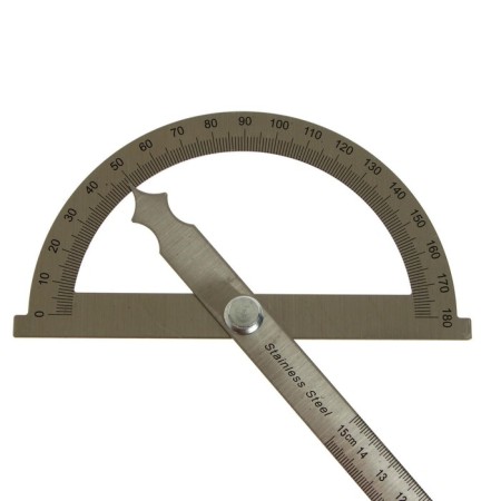 Ruler - transporter 15 cm, stainless steel-4