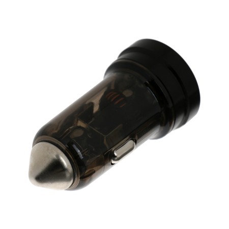 Luazon AR-CA01, USB, Type-C, PD, 20 W, transparent, black 994018 automobile charger-1