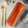 Ceramic serving dish "sapphire", 26 × 9.5 × 5.5 cm, orange color