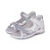 Baby sandals, size 32, silver color