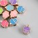 Busina for creativity plastic "Capcake" MIX 0.8x1.2x1.5 cm