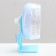 Carno rodents wheel is quiet, on a stand, 14 cm, blue