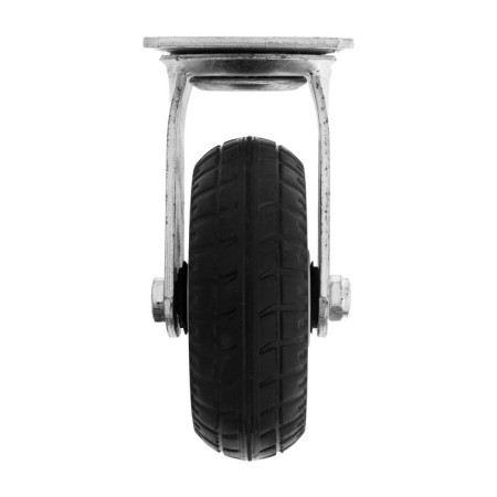 Wheel for transport trolleys rotary, d = 150, rubber coating on the site-2