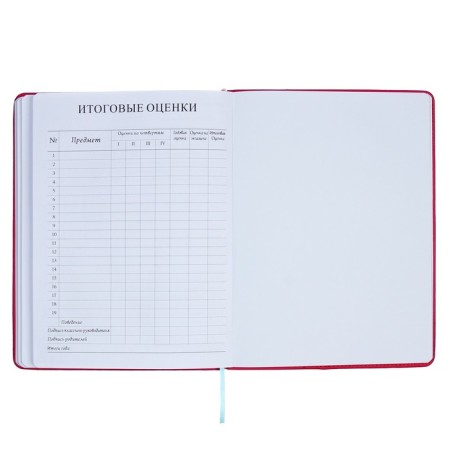 School diary for grades 5-11, PVC cover, Neon, fuchsia-8