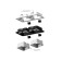 Building lamp built -in Ambrella Diy System Elements C7905 for nozzles 70x70 mm, GU5.3, color white sand