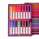 Set for drawing, in a suitcase, pink