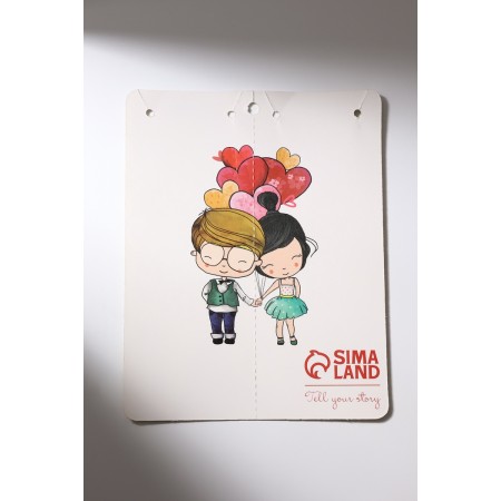 Kulons "Demetrons" Best Friends, Heart, Color Black Gold, 40 cm-5