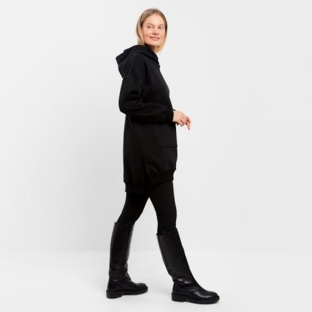 Feminine hoodies, black color, size 50-11