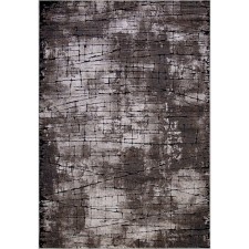 Rectangular carpet Merinos Ibiza, size 100x200 cm, color Beige-Black